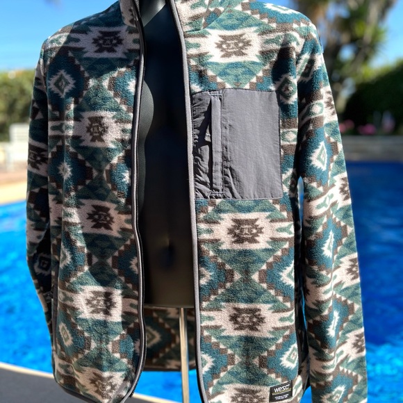WeSC Aztec Fleece Jacket - Picture 9 of 16